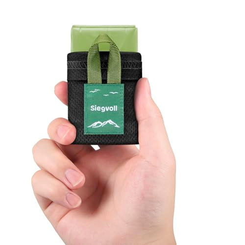 Pocket Picnic Blanket for 1 Person, 43.3x27.56″ (1.27oz) Super Light Compact Beach Blanket, SandProof Waterproof Portable Beach Picnic Mat for Outdoor Hiking Camping Travel Festival(Green) - color: J Green (Black Pack)