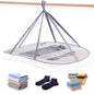 1 Tier Folding Mesh Clothes Drying Rack with Internal Fixation Stackable Sweater Drying Rack Portable Hanging Laundry Rack for Sweater,T-Shirt,Delicates,Swimsuit (2 Pack) - size: 1 Tier