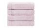 Ozdilek 4-Piece Bath Towels, 27x54, 100% Turkish Cotton, Luxury Quick Dry, Extra Large, Fade-Resistant, Eco-Friendly, Spa Towel, Comfortable (Mauve Pink) - color: Mauve Pink