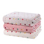 Dono 1 Pack 3 Dog Blankets, Soft Fluffy Fleece Pet Blanket Warm Sleep Mat Paw Print Design Puppy Kitten Throw Blanket Doggy Mat, Blanket for Dogs - color: White/Light Coffee/Pink, size: Small(23*16")