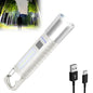 Small Rechargeable LED Flashlight, 500LM Ultra-Lightweight Handheld Light with COB Side Light, Zoomable, 4 Modes, USB-C, Perfect for Camping, Power Outage, Home Emergency