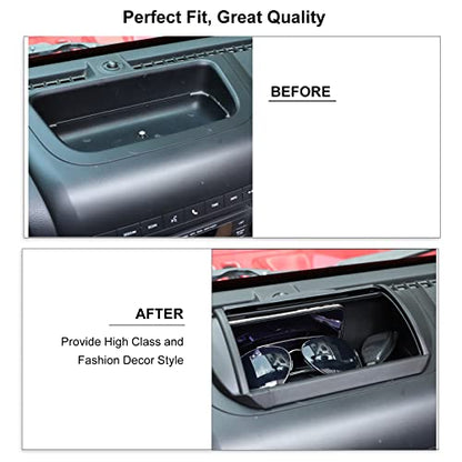 RT-TCZ Dashboard Storage Box Tray Organizer Interior Accessories for Jeep Wrangler JK JKU 2011-2018