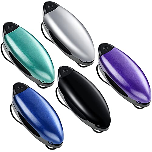 Frienda 5 Pcs Auto Car Vehicle Sun Visor Clip Holder Sunglasses Holder for Eyeglasses Mount Ticket Card Clip for Car Accessories (Stylish Color) - color: Stylish Color