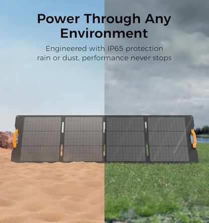 UDPOWER S1200 Solar Generator with 420W Panel, 1190Wh LiFePO4, 1200W (Surge 1800W) UPS, 1.5H Fast Charge, for Home Backup Outdoor RV Emergency - style: Bundle(S1200+2*SP210W)