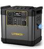 Lipower 2400W Portable Power Station, 2150Wh Solar Generator with LiFePO4 Battery, 1.5H Fast Charge, UPS Backup Power Supply for RV, Home Use, Camping, Off-Grid Outdoor, Emergency (4000W Peak) - size: 2150Wh