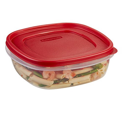 Rubbermaid Easy Find Lids Food Storage Container, 9 Cup, Racer Red - style: 9.0C/2.1L