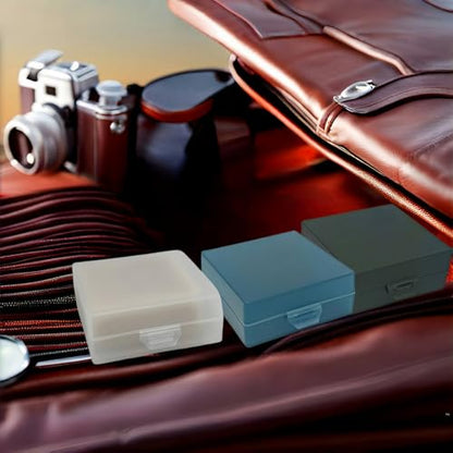 Soap Container, Shower Square Bar Holder Fit Handmade Soap, Travel Soap Case (Matt Blue) - color: Matt Blue