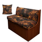 Dachshund Fallen Leaves RV Dinette Cushion Covers Wear-Resistan Camper Cushion Slipcover Elastic 2 Seat Sofa Chair Covers 1 Backrest Cover 1 Bench Cover and 1 Pillowcase - color: Dachshund Fallen Leaves