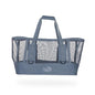 MISSION Boat Gear CASSI Heavy-Duty Outdoor Tote and Waterproof Marine-Grade Mesh Boat Bags - color: Steel Blue, size: 70 Liter