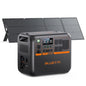 BLUETTI AC200PL Solar Generator with 200W Solar Panel (Ship Separately), 2304Wh LFP Battery Backup, Expandable to 8448Wh, 4 2400W AC Outlets (3600W Power Lifting), TT30 Output for RV, Camping, Outage - style: BLUETTI AC200PL+200W