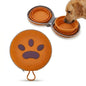 Collapsible Dual Pet Travel Bowls with Zipper Case, Portable Silicone Food and Water Set for Dogs and Cats, Hanging Loop for Walks, Hiking, Camping, Road Trips