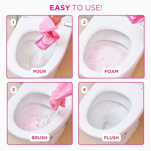 Stardrops - The Pink Stuff - The Miracle Power Foaming Toilet Cleaner - 2 Treatments - Self Activating Pink Foam Pack of 1 (7 Ounce) - size: 3.5 Ounce (Pack of 2)