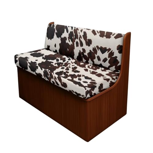 Brown Cow Rv Couch Cover Bench Cushion Cover Stretch Sofa Furniture Covers for RV Camper Portable Camper Accessories for Inside Rv Sofa Protector Travel Trailer Accessories - color: Brown Cow