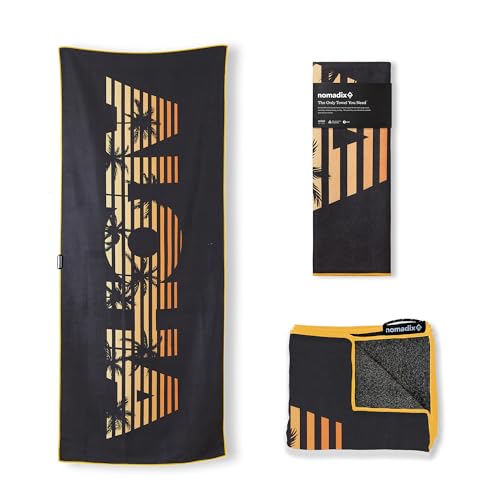 Nomadix Original Towel - Perfect for Beach, Pool, Travel, Camping, Yoga - Made with Recycled Materials - Super Absorbent - Sand Resistant - Aloha Sunset - 72.5x30 - color: Aloha Sunset