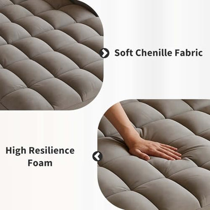 65" Foldable RV Love Seat Sofa, Modern Velvet Pull Out Couch with Table Board and UAB, Convertible Love Seat Sofa Bed with Adjustable Back and Pillow for Living Room, Small Spaces(Dark Gray, 2 Seat) - color: Dark Gray, size: 2 Seat