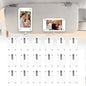 20 Pack Magnetic Car Visor Photo Clips, 3 Inch Sun Visor Picture Holders for Instant Photos, Family & Personal Memories Versatile Hanging Accessories for Cars, Fridge, Office & More