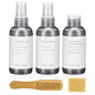 Suede Shoe Cleaner Kit, Shoe Cleaning Kit with Cleaner, Waterproof Protector Spary, Refresh Spary, Brush & Eraser, Shoe Cleaning kit for Suede Nubuck, Boots, Sheepskin, Leather Shoes