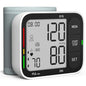 FDA-Cleared Blood Pressure Cuff Wrist, Universal Bp Cuff(5.3-8.4in) Large LCD Display 2 Users Total 240 Memories, 2 AAA Batteries & Carrying Case Included(FSA&HSA Eligible)