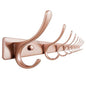 SKOLOO Coat Rack Wall Mounted - 10 Hooks, Heavy Duty, Stainless Steel, Metal Wall Hanger, Sturdy Coat Hooks for Hanging Coats, Jacket, Clothes, Hat, Matte Rose Gold - color: Matte Rose Gold, size: 10 Hook(1 Pack)