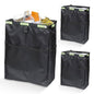 Car Trash Can, Car Trash Bag Hanging, 3.5 Gallons Ultra Large Capacity Organizer and Storage with Adjustable Straps, Leakproof Lining (Pack of 3) - size: Pack of 3
