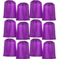 Woanger 12 Pack 28 x 45 Inch Extra Large Laundry Bags Bulk Washable Travel Laundry Bag with Drawstring Closure Large Dirty Clothes Organizer for College Dorm Home Hotel Camping(Purple) - color: Purple