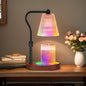 Engpure Candle Warmer Lamp with 7 LED Colors Lamp,Candle Warmer with Timer Dimmer Adjustable Height,Christmas Gift for Women Mom,Birthday Gifts for Women Mom - color: Black with RGB