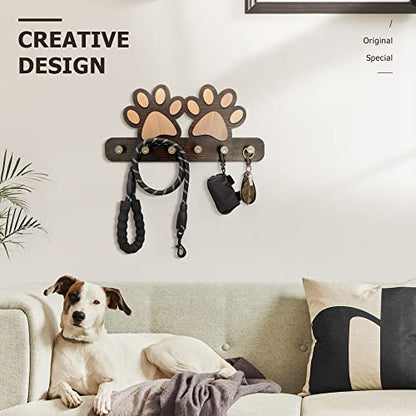 MTERSN Key Holder for Wall - color: Dark Brown