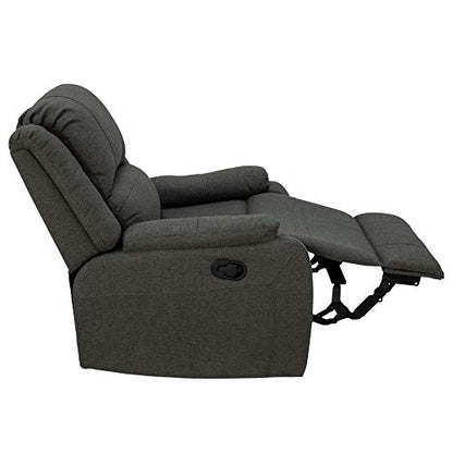 RecPro Charles Collection | 30" Zero Wall RV Recliner | Wall Hugger Recliner | RV Living Room (Slideout) Chair | RV Furniture | RV Chair | Cloth (Fossil, 2 Chairs) - color: Fossil, size: 2 Chairs