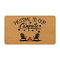 Welcome Camping Coir Door mats Rug, Rv Camping Accessories, Rv Furniture Outdoor Patio Mat 17x30 - color: Campsite