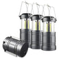 LED Camping Lantern ,Battery Powered Hanging Emergency Lantern for Camping Power Outages,4-Pack