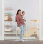 Regalo 76 Inch Super Wide Configurable Baby Gate, Includes 4 Pack of Wall Mounts and Hardware, White - color: White, style: 28-76"W x 30"H