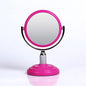 Zahari Home Galvin Double Sided Makeup Mirror with Stand, 1X/3X Magnification, 360 Degree Swirl, 5.60 inch, Pink - color: Pink, size: 5.6"L x 3.8"W