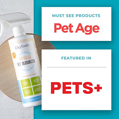 Oxyfresh Extra Strength Dog and Cat Odor Eliminator for Home Spray - Finally Say Goodbye to Stinky Odors - Gently Neutralizes at the Source - Works on Contact - Upholstery & Auto - Safe