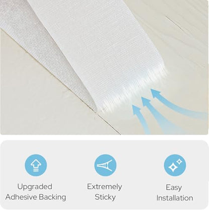 Self Adhesive Curtains - No Drilling, No Rod, Easy to Install Blackout Curtains for Window Blinds,Bedroom(Lake Blue 35 * 59in-1P) - color: Lake Blue, size: 35"W x 59"L (Pack of 1)
