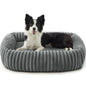 FURTIME Dog Beds Large Sized Dog, Washable Orthopedic Pet Bed with Removable Cover, Rectangle Soft Calming Sleeping Puppy Bed Durable Pet Cuddler with Anti-Slip Bottom, Grey, XL(42"x20"x8") - color: Grey, size: XL(42"x20"x8")