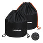 Camping Cookware Mess Kit Bag, High Capacity Camping Tableware Storage Bag, Drawstring Heavy Duty Water Resistant Cookware Organizer for BBQ Outdoor Cooking Essentials (2)