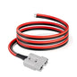 ELFCULB 10AWG 6FT Anderson Connector 50 Amp Cable,Anderson SB50 Plug Quick Connector Cable for Solar and Wind Energy Systems Battery Connections Forklifts - size: 6FT