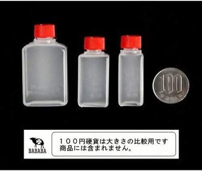 JapanBargain 2054, Japanese Travel Bottles for Dressing Spice Soy Sauce Squeeze Squirt Bottles Mini Sauce Containers Made in Japan, 11pcs