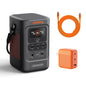 Jackery Portable Power Station Explorer 240D, 256Wh Backup Lithium Battery, with 102W GaN 3-Port Fast Charger - style: E240D+102W Fast Charger
