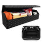 Car Trunk Organizer For Mercedes-Benz GLE 450 - Custom Fit,All-Season Use，Large Space Outdoor,Adjustable Partition Design,Leather,Velcro,For Mercedes-Benz GLE 450 2020-2025 - size: For GLE 450 2020-2025