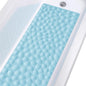 Non-Slip Bathtub Mat OTHWAY Soft Rubber Bathroom Bathmat with Strong Suction Cups (Lake Blue, 16x40 inch) - color: Lake Blue, size: 40" x 16" (Rectangular)