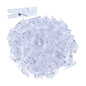 50pcs Clear Small Clips, Binder Photo Clips Mini Hanging Spring Clip Transparent Plastic Clip for Hanging Clothes Photos Picture(Transparent)