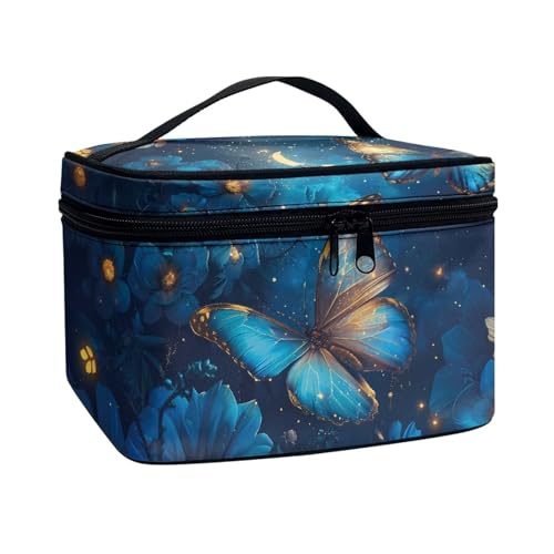 Peacock Makeup Bag Travel Cosmetic Brush Bags Case Large Capacity Zipper Pouch Organizer for Women Ladies Portable Toiletries Accessories - color: Peacock