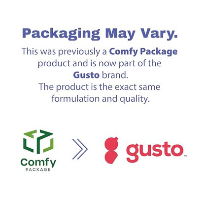 GUSTO 8 oz. Plastic Deli Disposable Food Storage Containers with Airtight Lids - [48 Sets] Slime Containers (Formerly Comfy Package) - size: 8 oz