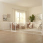 Regalo Safety 192" Super Wide Baby Gate & Play Yard, 2-in-1 Convertible Extra Wide Safety Barrier, Hardware Mounted for Toddlers & Pets, Tested & Safe for 30 Years, American Designed & Owned, White - color: White, style: 50.5-192"W x 28"H