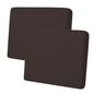 Easy-Going Stretch Individual Couch Cushion Cover Sofa Seat Furniture Protector Sofa slipcover Soft Flexibility with Elastic Bottom(2 Piece Cushion Sofa, Chocolate) - color: Chocolate, size: 2 Cushion Sofa