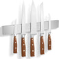 Magnetic Knife Holder for Wall 24 Inch Knife Magnetic Strip Refrigerator Knife Magnet Bar Wall Mount Knife Rack for RV Kitchen Utensil Holder Metal Tool Holder Knife Block - size: 24 inches