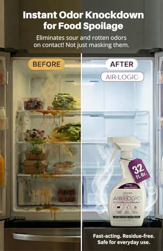 Dual-Action Odor Eliminator Spray 32 Fl Oz, Plant-Based Instant Knockdown & Enzymatic Deodorizer for Home, Neutralizes 16 Odor Sources, Bleach-Free, Fabric & Surface Safe, Lavender Lemon - size: 32 Fl Oz (Pack of 1)