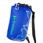 Lightweight Dry Bags Waterproof for Kayaking,5L/10L/20L/35L Roll Top Dry Sack Waterproof Bags for Travel Boating Camping Beach(Blue, 20L) - size: 20L