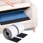 4 Inch x 18 Feet Black Adhesive Hook Loop Tape Heavy Duty, Multi-Purpose Carpet Anti Slip Rug Gripper, Double Sided Hook Loop Rolls, Couch Cushion Grip, Bulk Sticky Straps Wall Hanging Strips - size: 4in x 18ft, style: Black